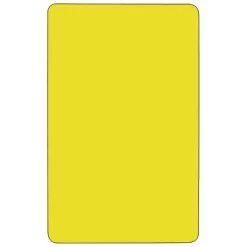 Emma And Oliver 24x60 Rectangle HP Laminate Adjustable Preschool Activity Table