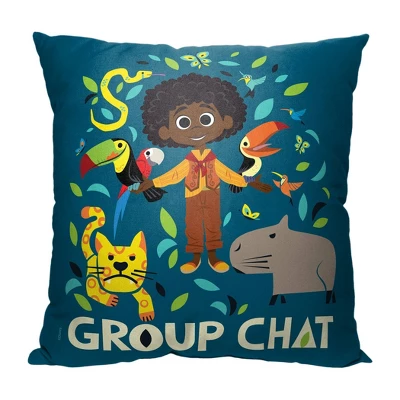 Disney 18"x18" Encanto Group Chat Pillow 3 Disney 18"x18" Encanto Group Chat Pillow