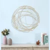 LuxenHome Gold Metal Abstract Swirl Round Wall Decor -Northlight Store GUEST 00cc6bad b696 4e0b 9024 543229e6d7d6