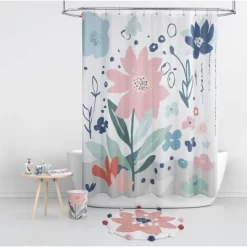 Summer Flower Shower Curtain - Allure Home Creations 11 Summer Flower Shower Curtain - Allure Home Creations -Northlight Store GUEST 010a9296 3501 4be5 8f1f 169d9e5e469f