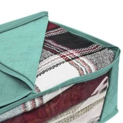 Sorbus 3pc Storage Bamboo Teal Fiber Clothing Organizer Bags Set -Northlight Store GUEST 015c96c9 d637 400c 9602 53b0e54fbf5c