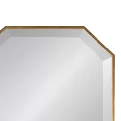 16" X 48" Rhodes Full Length Wall Mirror Gold - Kate & Laurel All Things Decor
