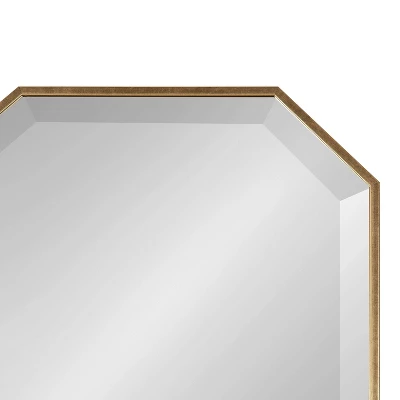 16" X 48" Rhodes Full Length Wall Mirror Gold - Kate & Laurel All Things Decor 3 16" X 48" Rhodes Full Length Wall Mirror Gold - Kate & Laurel All Things Decor