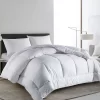 Peace Nest All Season White Down Alternative Duvet Comforter Insert With Jacquard Cover