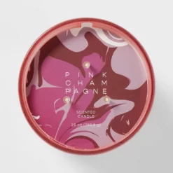 28oz Glass Champagne Candle Light Pink - Opalhouse™ -Northlight Store GUEST 02057e90 68e1 4438 a010 8cbd29d85bc6