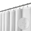 LiBa Cloth Fabric Shower Curtain, Heavy Duty Waterproof -Northlight Store GUEST 0405a39a 40e9 4fb8 a851 312a5dba3cbc