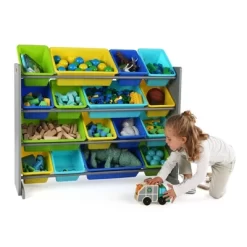Kids' Super-Size Toy Organizer Elements Collection Gray - Humble Crew -Northlight Store GUEST 0476e9ec 5768 4cac 87a9 0b0af39ff13f
