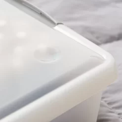 IRIS 40qt Underbed Plastic Storage Container With Lid And Buckles Clear -Northlight Store GUEST 051a5da2 af82 41fe 96cf b85e26950b51