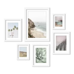 (Set Of 6) Framed Prints Gallery Wall Art Set California Coast By Sisi And Seb - Americanflat 11 (Set Of 6) Framed Prints Gallery Wall Art Set California Coast By Sisi And Seb - Americanflat -Northlight Store GUEST 065e8cac 2e68 407f 898a 3dc6cc0d40bf