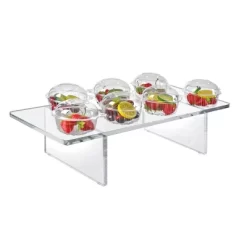 Azar Displays Clear Acrylic 22"W X 10"D X 6"H 1/2" Thick Deluxe Riser W/ Bumpers 11 Azar Displays Clear Acrylic 22"W X 10"D X 6"H 1/2" Thick Deluxe Riser W/ Bumpers -Northlight Store GUEST 069f0240 217c 405a 8cb6 787319855c3f