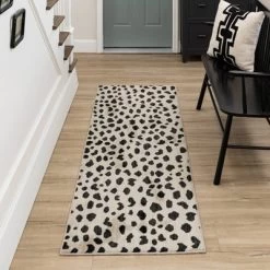 Daffodil Leopard Print Woven Rug - Threshold™ -Northlight Store GUEST 07a46966 4f77 4016 984c c57db05890b3