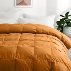 Peace Nest Organic Cotton Down Feather Comforter Duvet Insert, Tan -Northlight Store GUEST 099bd528 0b51 4a8c 8648 5c065c86a75c