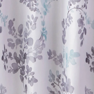 Greenhouse Leaves Shower Curtain Aqua - SKL Home 3 Greenhouse Leaves Shower Curtain Aqua - SKL Home