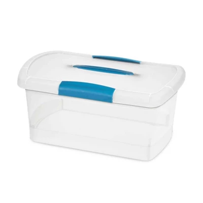 Sterilite Nesting ShowOffs Clear File Box W/ Latches 5 Sterilite Nesting ShowOffs Clear File Box W/ Latches - Image 3