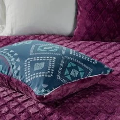 Blair Full/Queen 3pc Reversible Comforter Mini Set Navy/Purple -Northlight Store GUEST 0b3c3e2a d46d 4176 a926 32e289e53421