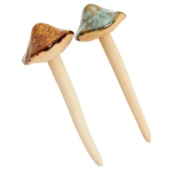 4-Pack Of Outdoor Miniature Ceramic Mushrooms For Garden Planter Decorations, Fairy Figurines For Pots, Outside, Yard, Plant Decor, 5 Inches In Height 13 4-Pack Of Outdoor Miniature Ceramic Mushrooms For Garden Planter Decorations, Fairy Figurines For Pots, Outside, Yard, Plant Decor, 5 Inches In Height -Northlight Store GUEST 0ba686ac e09a 4e88 bf65 54934dd8e104