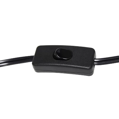 Modern Iron Table Lamp With Glass Shade Antique Brass - Lalia Home 5 Modern Iron Table Lamp With Glass Shade Antique Brass - Lalia Home - Image 3