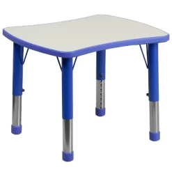 Flash Furniture 21.875"W X 26.625"L Rectangular Plastic Height Adjustable Activity Table 21 Flash Furniture 21.875"W X 26.625"L Rectangular Plastic Height Adjustable Activity Table -Northlight Store GUEST 0c52a941 3985 4136 a786 1e0885cce5ad