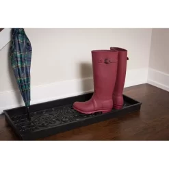 BirdRock Home 34''LX14''W Decorative Rubber Boot Tray -Northlight Store GUEST 0cb77dce 1b44 4789 becd b31df2661ed7