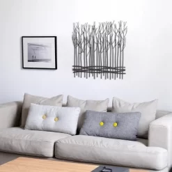 LuxenHome Rustic Black Metal Abstract Field Of Trees Wall Art Decor 18 LuxenHome Rustic Black Metal Abstract Field Of Trees Wall Art Decor -Northlight Store GUEST 0dc9c3f7 1bd6 4928 b691 162a58703f57