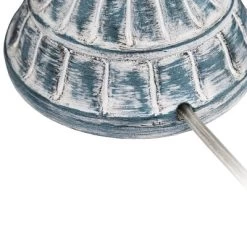 Regency Hill Tanya Country Cottage Table Lamps 26 1/2" High Set Of 2 Blue Wash Burlap Linen Drum Shade For Bedroom Living Room Bedside Nightstand Home 11 Regency Hill Tanya Country Cottage Table Lamps 26 1/2" High Set Of 2 Blue Wash Burlap Linen Drum Shade For Bedroom Living Room Bedside Nightstand Home -Northlight Store GUEST 0e613894 c790 49f7 9a3e ce969ad43f52