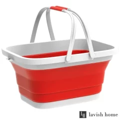 Hastings Home Collapsible Space-Saving Pop Up Handbasket And Storage Bin - Red -Northlight Store GUEST 0ea34976 fbf1 412d 9826 9cb5e26ccb2b
