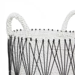 3pk Plastic Natural Storage Baskets White - Olivia & May -Northlight Store GUEST 0ef60979 16e9 4b65 a4ce eaa57fdbf123