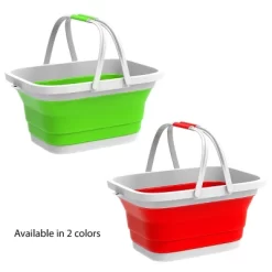 Hastings Home Collapsible Space-Saving Pop Up Handbasket And Storage Bin - Red -Northlight Store GUEST 0f35f961 eed7 470a b65a 5e7b9a4b81a4