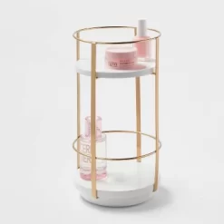 10" X 5.7" Round Metal Countertop Turntable Brass - Brightroom™ -Northlight Store GUEST 0f7b8890 6df4 4606 9fa9 246d6098805b