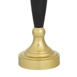 360 Lighting Kamila Traditional Table Lamps 27" Tall Set Of 2 Gold Black With Dual USB Charging Ports White Drum Shade For Bedroom Bedside Family Desk -Northlight Store GUEST 10dbdf49 c7cd 4ad3 a27f baacfb339572