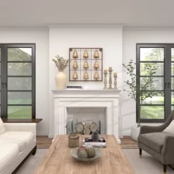 Metal Bell Square Frame Wall Decor Brass - Olivia & May -Northlight Store GUEST 10e714eb bdf9 4f1d 97fc 89c204c575d2