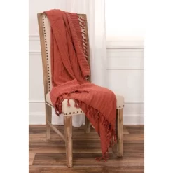 50"x60" Textured Striped Throw Blanket - Rizzy Home -Northlight Store GUEST 11632c46 878f 4727 9a76 662ece2bb7ec