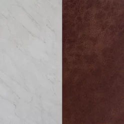 Brandon Vintage Matte Faux Marble Wall Shelf Brown - Nathan James -Northlight Store GUEST 11b03009 b5d9 4fb4 a38d 0116518878e5