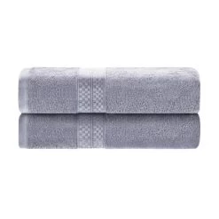 Plush And Absorbent Rayon From Bamboo And Cotton 2-Piece 30" X 54" Bath Towel Set By Blue Nile Mills -Northlight Store GUEST 12f7deba 2ee6 4b5f 9142 f541ef82d969