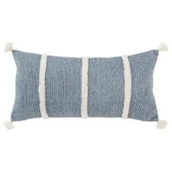 14"x26" Oversized Striped Poly Filled Lumbar Throw Pillow - Rizzy Home -Northlight Store GUEST 13973789 86f3 4010 aed1 7b3b583f6bce