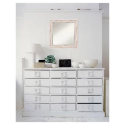 Alexandria White Wash Framed Wall Mirror - Amanti Art -Northlight Store GUEST 13dc1d33 ecca 402d 83a2 c801a01df4c6