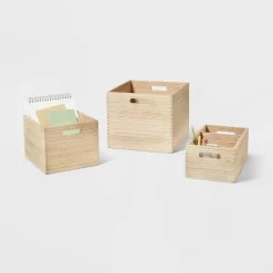 Small Decorative Light Wood Crate Natural - Brightroom™ 7 Small Decorative Light Wood Crate Natural - Brightroom™ -Northlight Store GUEST 1433e760 ccd4 4d74 8b8b fdcc848f7469