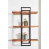 32" Rectangle Wood Shelving Wall Display Black - Ore International 2 32" Rectangle Wood Shelving Wall Display Black - Ore International -Northlight Store GUEST 149f0ef3 ce35 4358 80af 582cd3671cbd