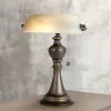 Regency Hill Haddington Traditional Piano Banker Table Lamp 16" High Antique Bronze Metal Alabaster Glass Shade For Bedroom Living Room Bedside Office 2 Regency Hill Haddington Traditional Piano Banker Table Lamp 16" High Antique Bronze Metal Alabaster Glass Shade For Bedroom Living Room Bedside Office -Northlight Store GUEST 14c9657c e11e 4dd6 be03 ac7a0d76babb