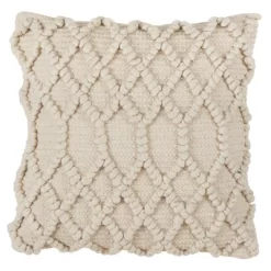 18"x18" Diamond Weave Square Throw Pillow - Saro Lifestyle 9 18"x18" Diamond Weave Square Throw Pillow - Saro Lifestyle -Northlight Store GUEST 1637a96b f714 4042 b534 09e7835904e2