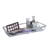 Geometric Tempered Glass Vanity Tank Tray White/Chrome - Home Details -Northlight Store GUEST 171b2486 f37b 4a65 8dfa 4952025582e2
