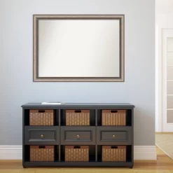 42" X 31" Non-Beveled Lyla Ornate Silver Wall Mirror - Amanti Art -Northlight Store GUEST 17315cd7 9246 4240 8379 8d86ffa9794b