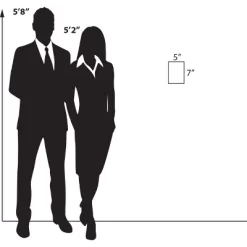 Azar Displays Clear Acrylic Wall Artwork And Photo Frame With Tape 5" W X 7" H Portrait / Vertical, 2-Pack 9 Azar Displays Clear Acrylic Wall Artwork And Photo Frame With Tape 5" W X 7" H Portrait / Vertical, 2-Pack -Northlight Store GUEST 181ee729 38b9 45e4 8c24 f60f585a10f2