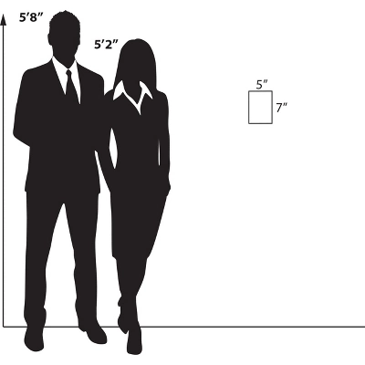 Azar Displays Clear Acrylic Wall Artwork And Photo Frame With Tape 5" W X 7" H Portrait / Vertical, 2-Pack 6 Azar Displays Clear Acrylic Wall Artwork And Photo Frame With Tape 5" W X 7" H Portrait / Vertical, 2-Pack - Image 4