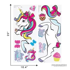JoJo Siwa's Unicorn Wall Decal - Decalcomania -Northlight Store GUEST 18245060 5548 4f65 87d7 e356e95dd4d6