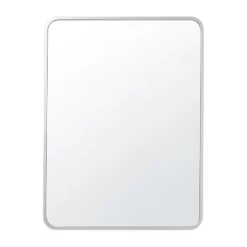 Flash Furniture Jada Decorative Wall Mirror - Rounded Corners, Bathroom & Living Room Glass Mirror Hangs Horizontal Or Vertical -Northlight Store GUEST 1965e81c 5dcb 482d 92ad 6347c677c92f