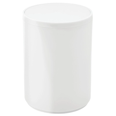 MDesign Round Swing Trash Can Garbage Bin 13 MDesign Round Swing Trash Can Garbage Bin - Image 11