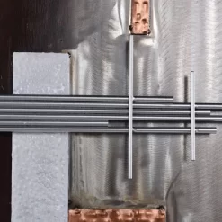 Geo Moon Metal Wall Sculpture Silver - StyleCraft -Northlight Store GUEST 1a55c121 0a03 4ef2 b215 f211184956a1