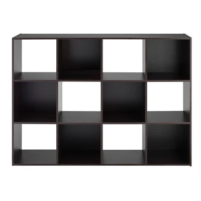 Whitmor 12 Section Cube Organizer Brown 5 Whitmor 12 Section Cube Organizer Brown - Image 3