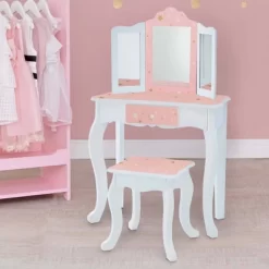 Fashion Twinkle Star Gisele Play Vanity Set Pink/White - Teamson Kids 23 Fashion Twinkle Star Gisele Play Vanity Set Pink/White - Teamson Kids -Northlight Store GUEST 1bd576c7 0649 4c06 8e01 b61a16d0b6b4